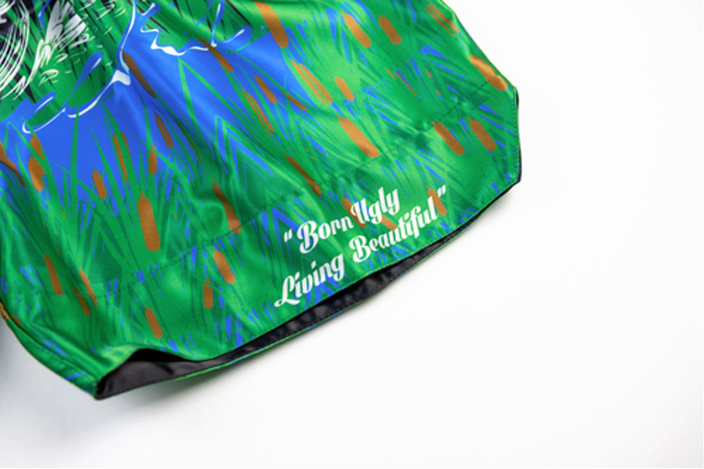 Swanlake Boxing Shorts White