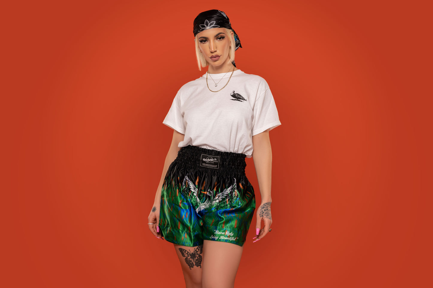 Swanlake Boxing Shorts Black