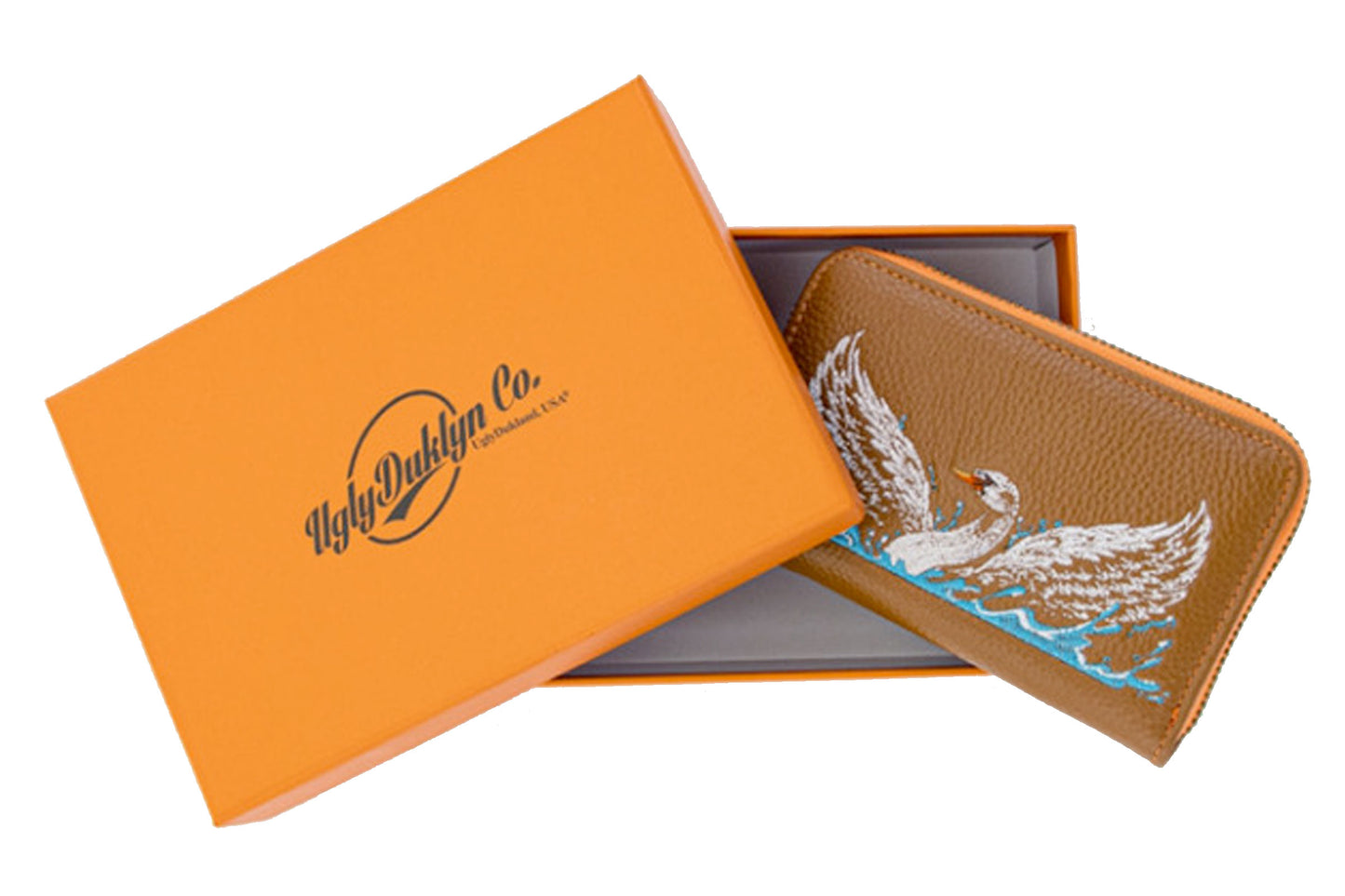 Swanlake Wallet Cattails Brown