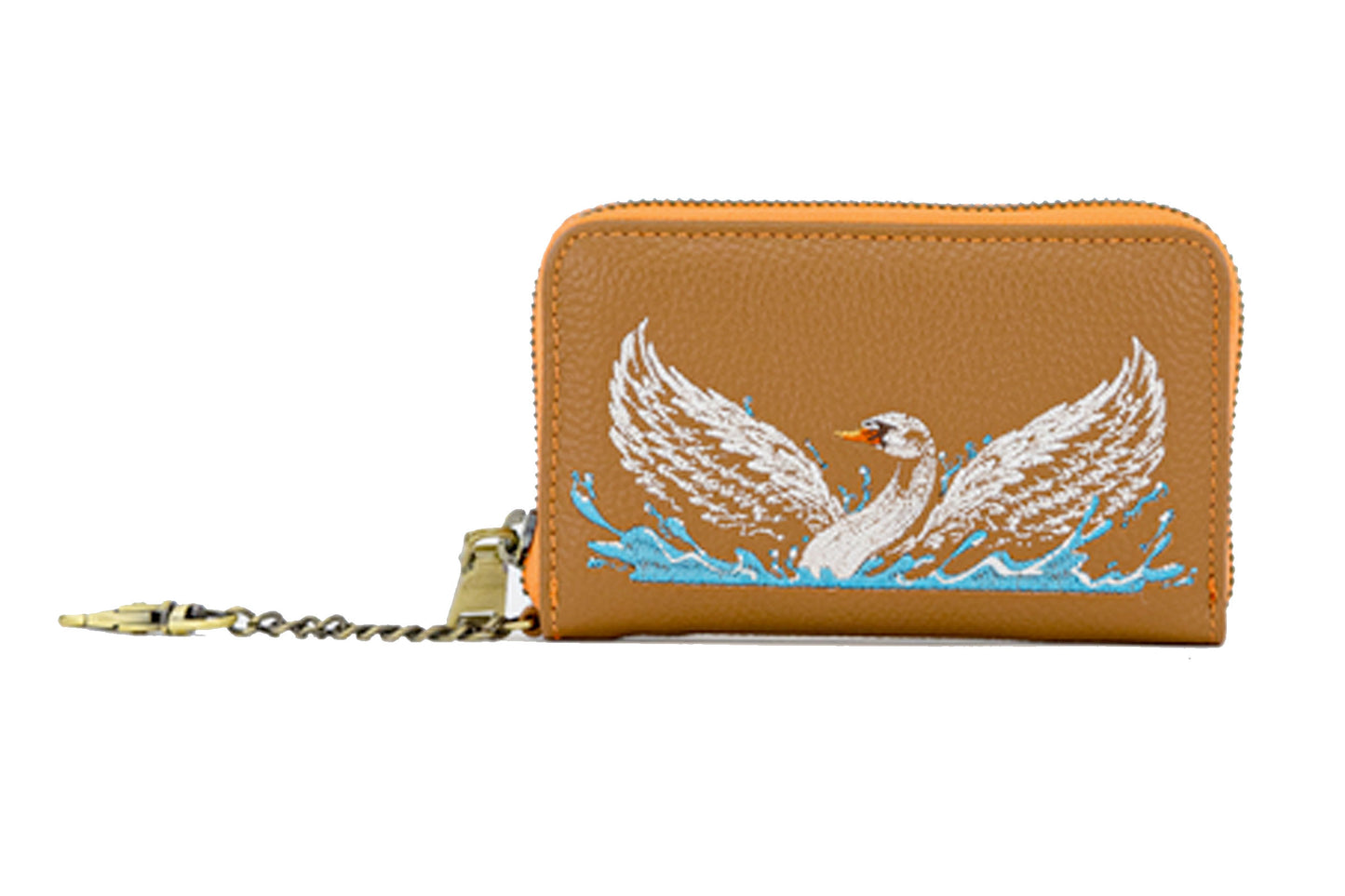 Swanlake Wallet Cattails Brown